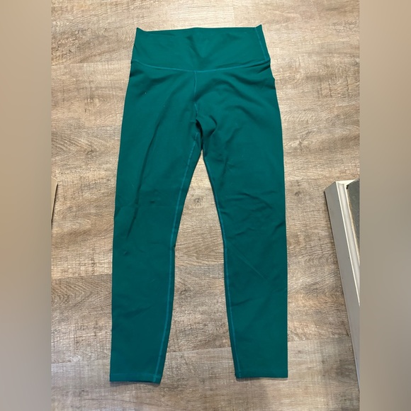 Turquoise Blue Fabletics Leggings - Picture 2 of 3